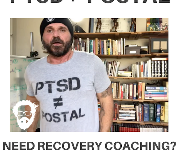 PTSD DOES NOT EQUAL POSTAL Orange